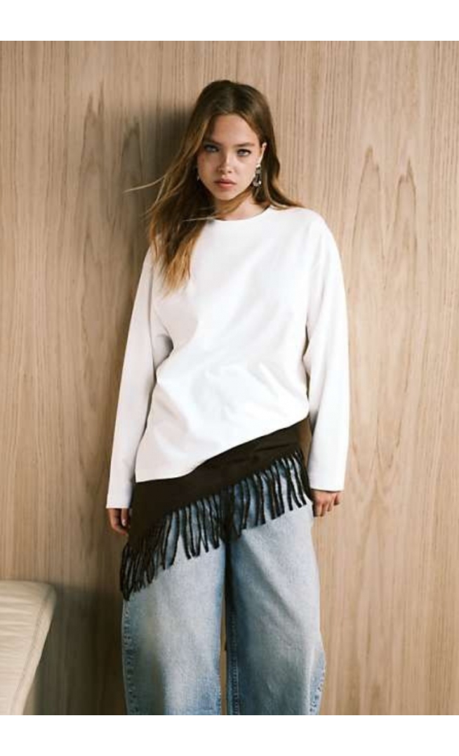 ASOS DESIGN heavyweight long sleeve oversized tee