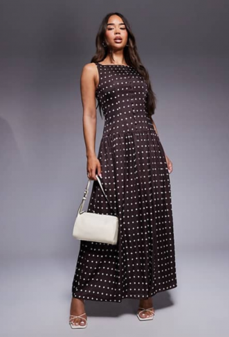 Kaiia exclusive satin high...