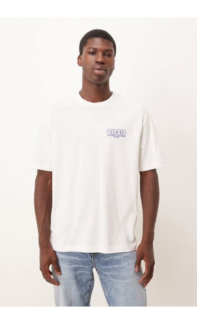 ASOS DESIGN relaxed fit t-shirt with bubble print