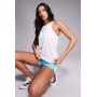 adidas Training D4T vest top in white
