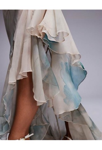 ASOS DESIGN Petite bandeau maxi dress