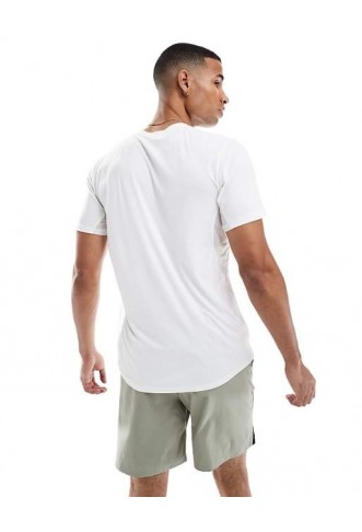 adidas Running Adizero t-shirt in white
