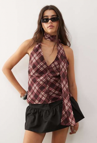 Reclaimed Vintage top with...