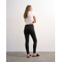 Topshop Jamie skinny high rise jean in black