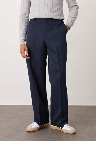 ASOS DESIGN smart wide leg...