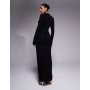 ASOS DESIGN high neck long sleeve maxi dress