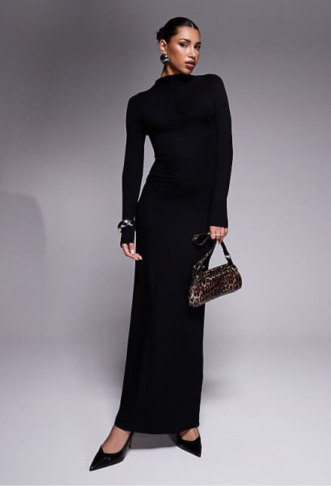 ASOS DESIGN high neck long...