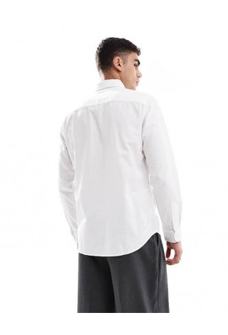 JJ Rebel smart shirt in white