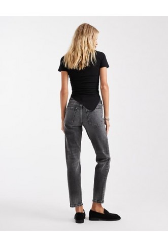 ASOS DESIGN slim fit comfort jeans in grey