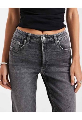 ASOS DESIGN slim fit comfort jeans in grey