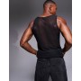ASOS DESIGN square neck muscle fit vest