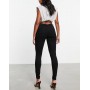 ASOS DESIGN skinny jeans in clean black