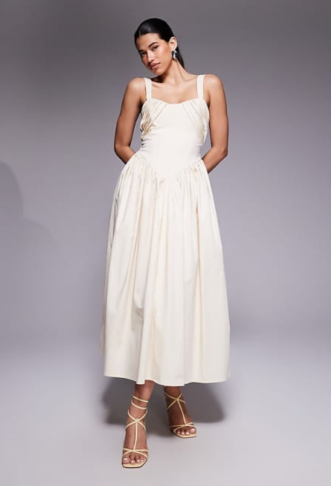 ASOS DESIGN structured bust...