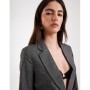 Vero Moda Women's Black Salt And Pepper  Blazer