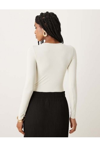 ASOS DESIGN seamless long sleeve bodysuit