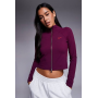 Nike Gym Life Swoosh double zip long sleeve top
