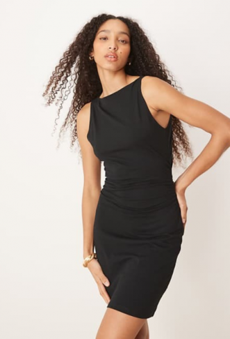 ASOS DESIGN boat neck mini...