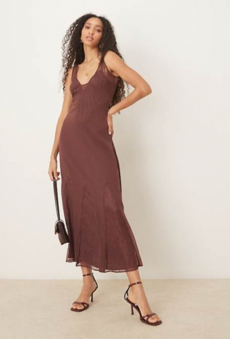 ASOS DESIGN lace and...