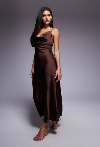 New Look satin cowl neck...