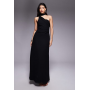 TFNC one shoulder scarf neck maxi dress