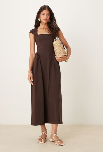 ASOS DESIGN square neck...