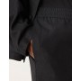 Asos Design wide leg pull on suit trousers in black