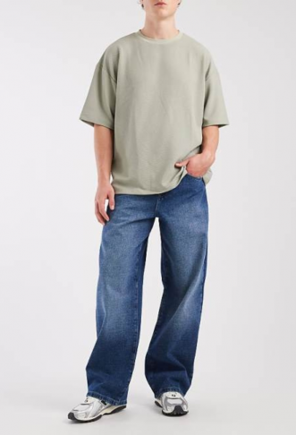 ASOS DESIGN baggy jeans in...