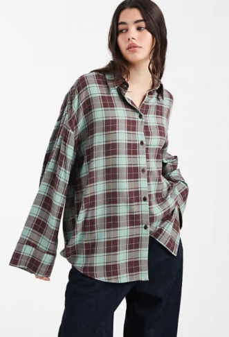 ASOS DESIGN oversized shirt...