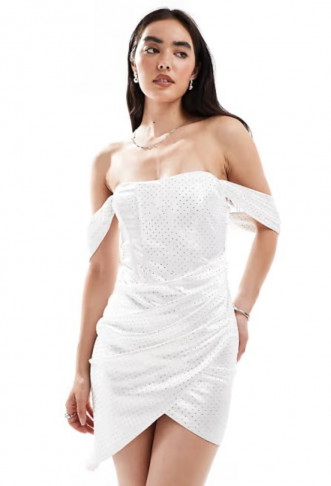 TFNC bandeau drop shoulder...