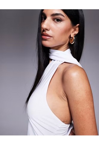 Fashionkilla exclusive slinky double sculpted mini dress