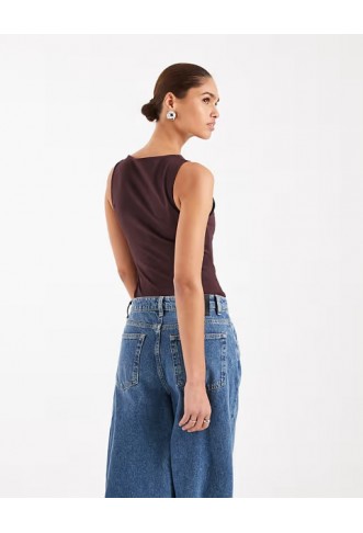 ASOS DESIGN Super Sculpting boat neck bodysuit