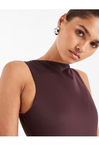 ASOS DESIGN Super Sculpting boat neck bodysuit