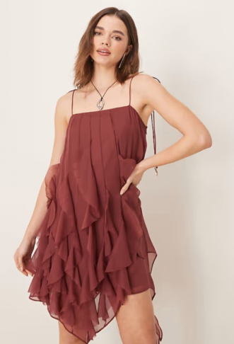 ASOS DESIGN tie strap...