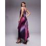 Forever New scarf neck cami strap hanky hem maxi dress