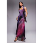 Forever New scarf neck cami strap hanky hem maxi dress