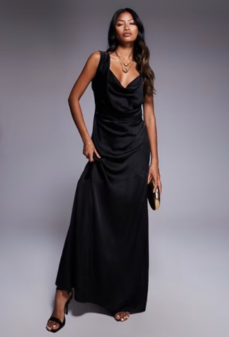 TFNC one shoulder maxi...