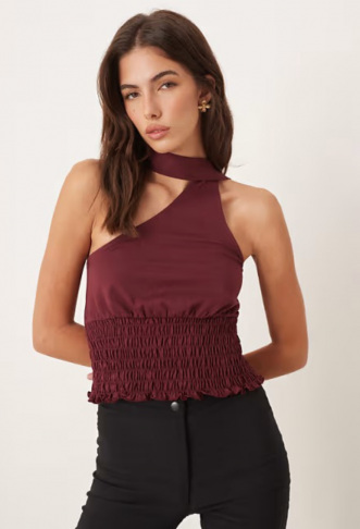 ASOS DESIGN one shoulder...