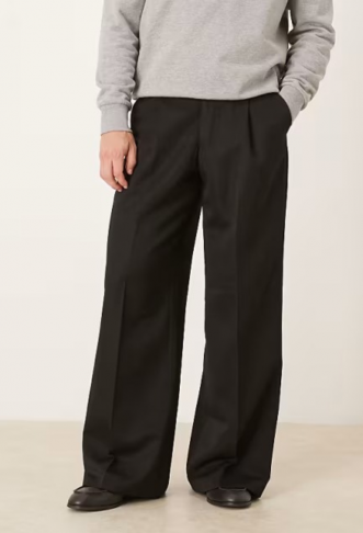 ASOS DESIGN smart pleated...