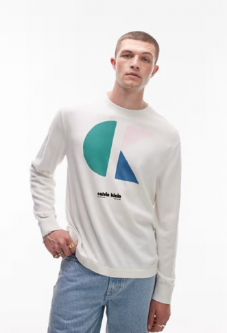 Calvin Klein Jeans pop art...