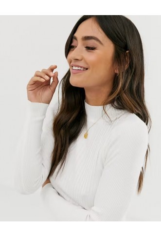 Pull&Bear turtle neck jumper ecru