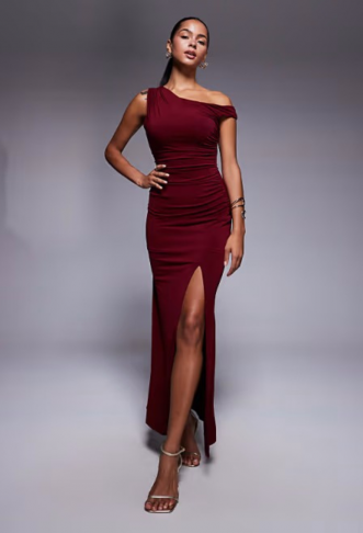 TFNC one shoulder midaxi...