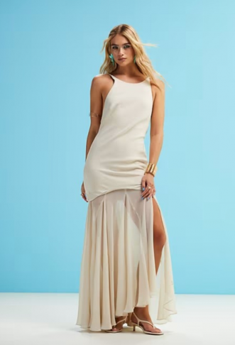 ASOS DESIGN structured maxi...