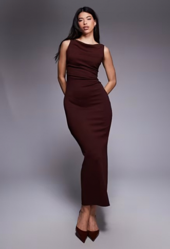 ASOS DESIGN slash neck...