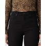 Monki Oki high waist skinny jeans in black