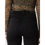 Monki Oki high waist skinny jeans in black