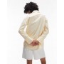 Topshop oversized shirt in buttermilk