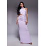 ASOS DESIGN sleeveless high neck maxi dress in lilac