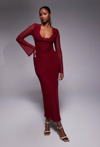 ASOS DESIGN mesh angel...