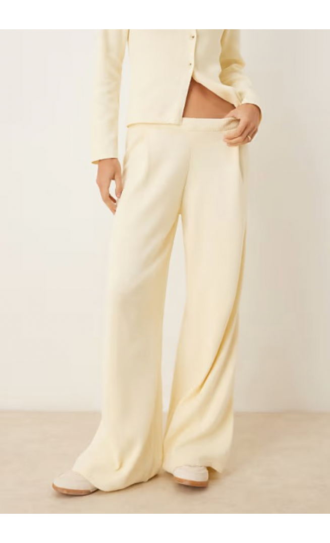 ASOS DESIGN knitted trouser co-ord