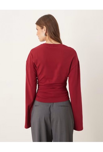 Gina Tricot Soft Touch wide sleeve top
